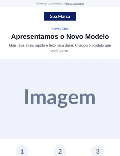 Lançamento de produto — Vendas